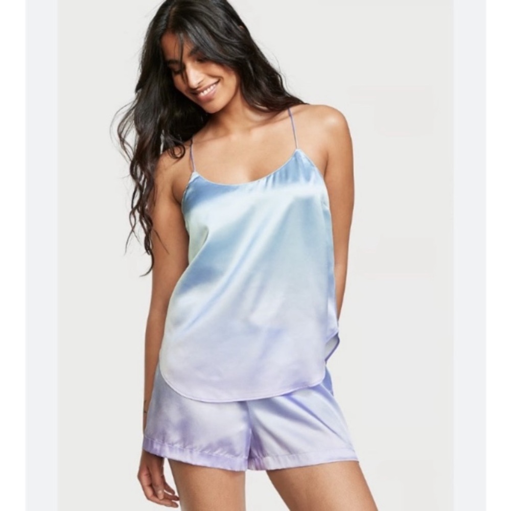 Victoria’s Secret Satin Ombré Cami/Shorts Set•NWOT